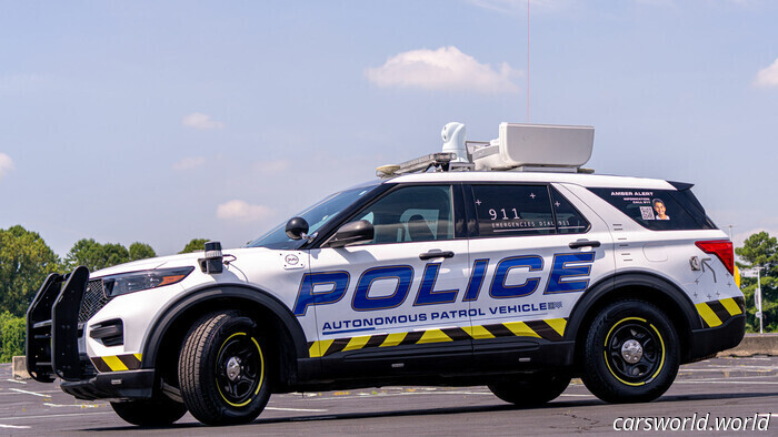 La nuova auto RoboCop di Miami non ha bisogno di un poliziotto per pattugliare le strade | Carscoops
